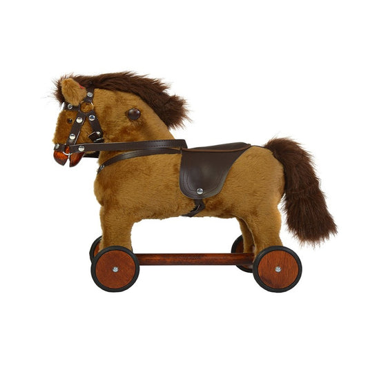 Mini-Rutschpferd Lea – Seitenansicht des Kinder-Rutschpferds