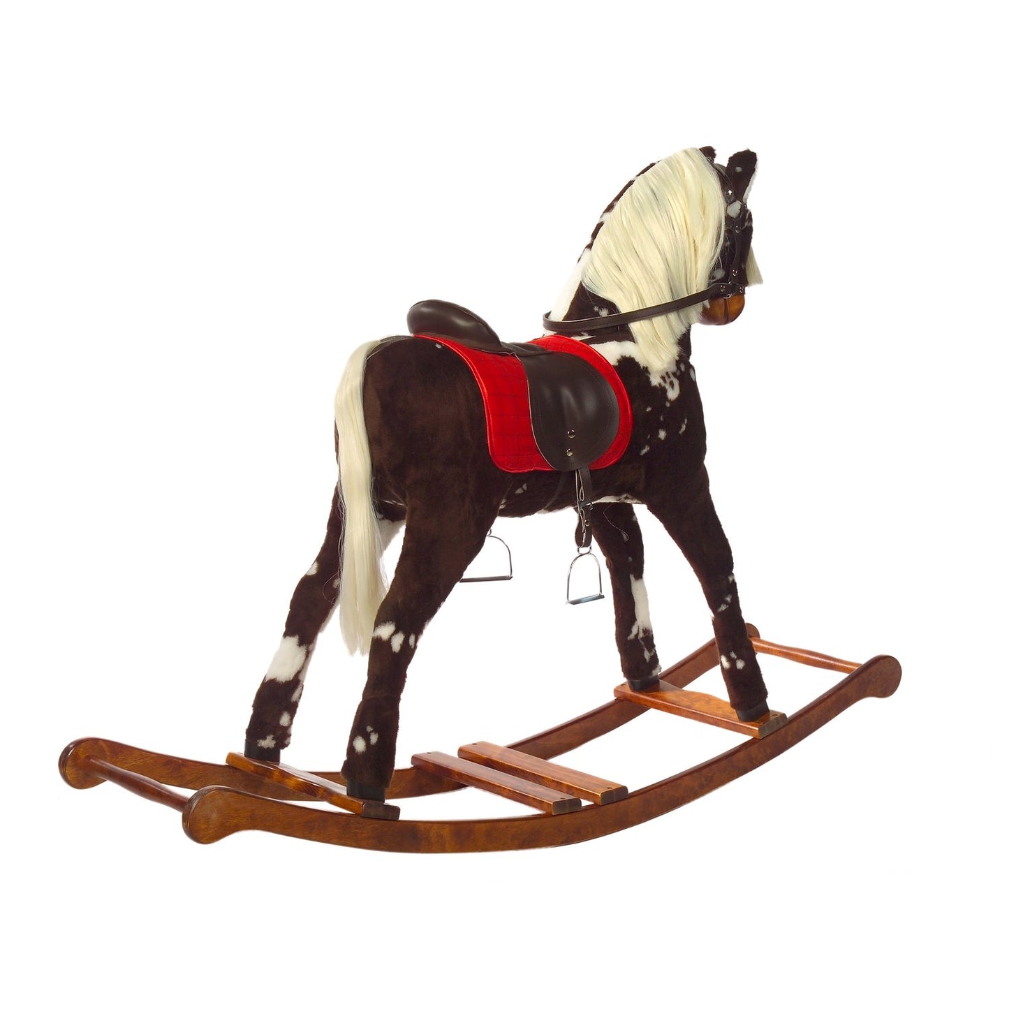 Schaukelpferd La Fenja – Rückansicht für sicheren Halt