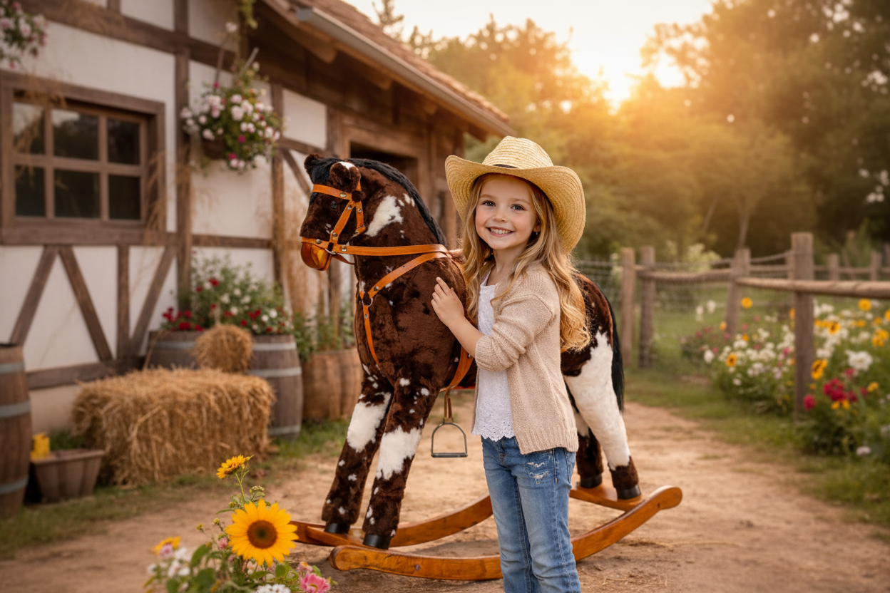 Kategorie Foto desktop Schaukelpferd Kufen