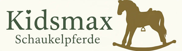 Logo mit Schaukelpferd vom Kidsmax Onlineshop