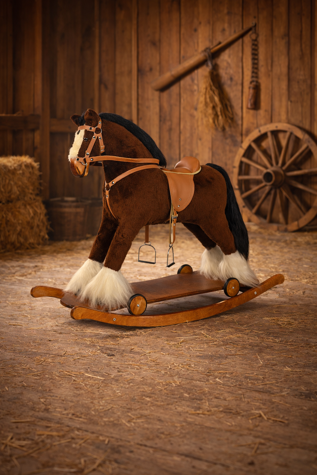 Schaukelpferd De Luxe Schaukelpferde