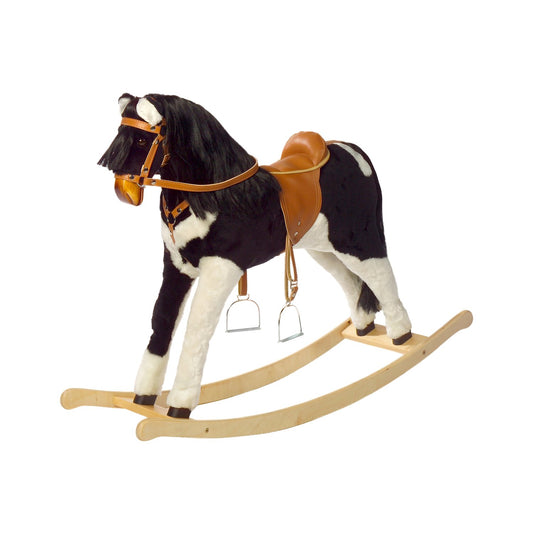 Schaukelpferd Lady – Vorderansicht für das Kinderzimmer
