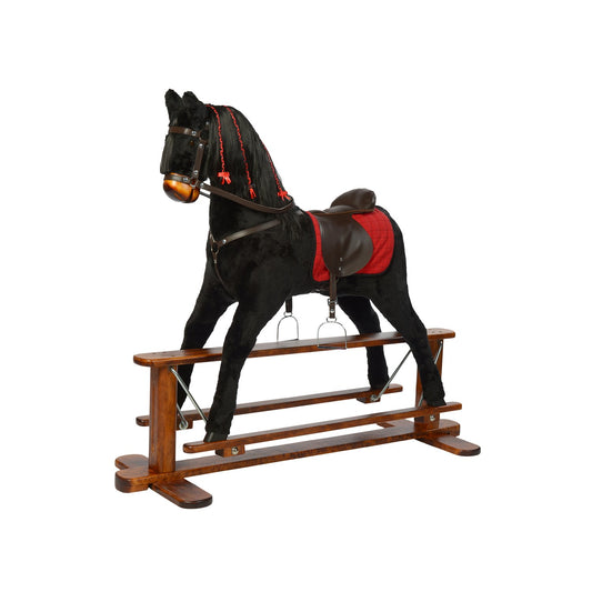 Schaukelpferd Moonlight – Vorderansicht des hochwertigen Kinder-Schaukelpferds
