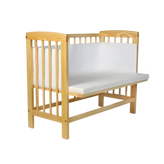 Kidsmax Beistellbett Alexander 120x60  unbehandelt