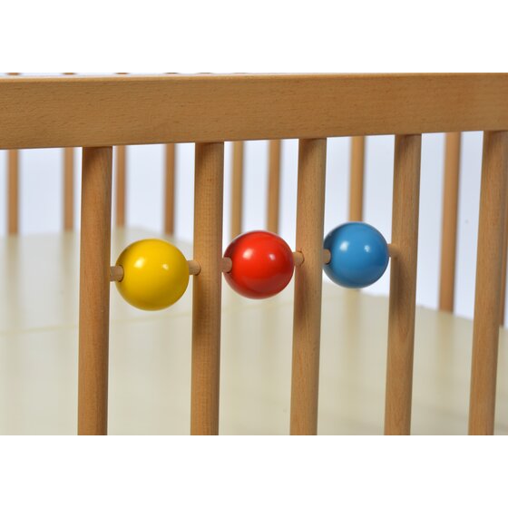 Laufgitter David 100x100 Buche klar lackiert