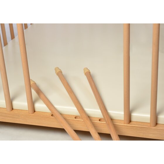 Laufgitter David 100x100 Buche klar lackiert