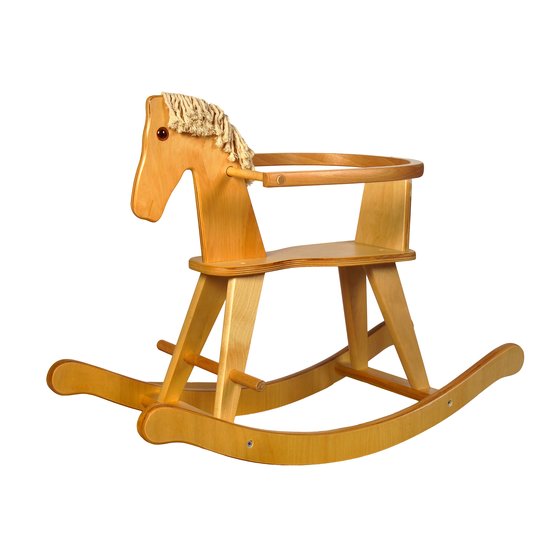 Holzschaukelpferd Blondy