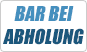 Barzahlung bei Abholung